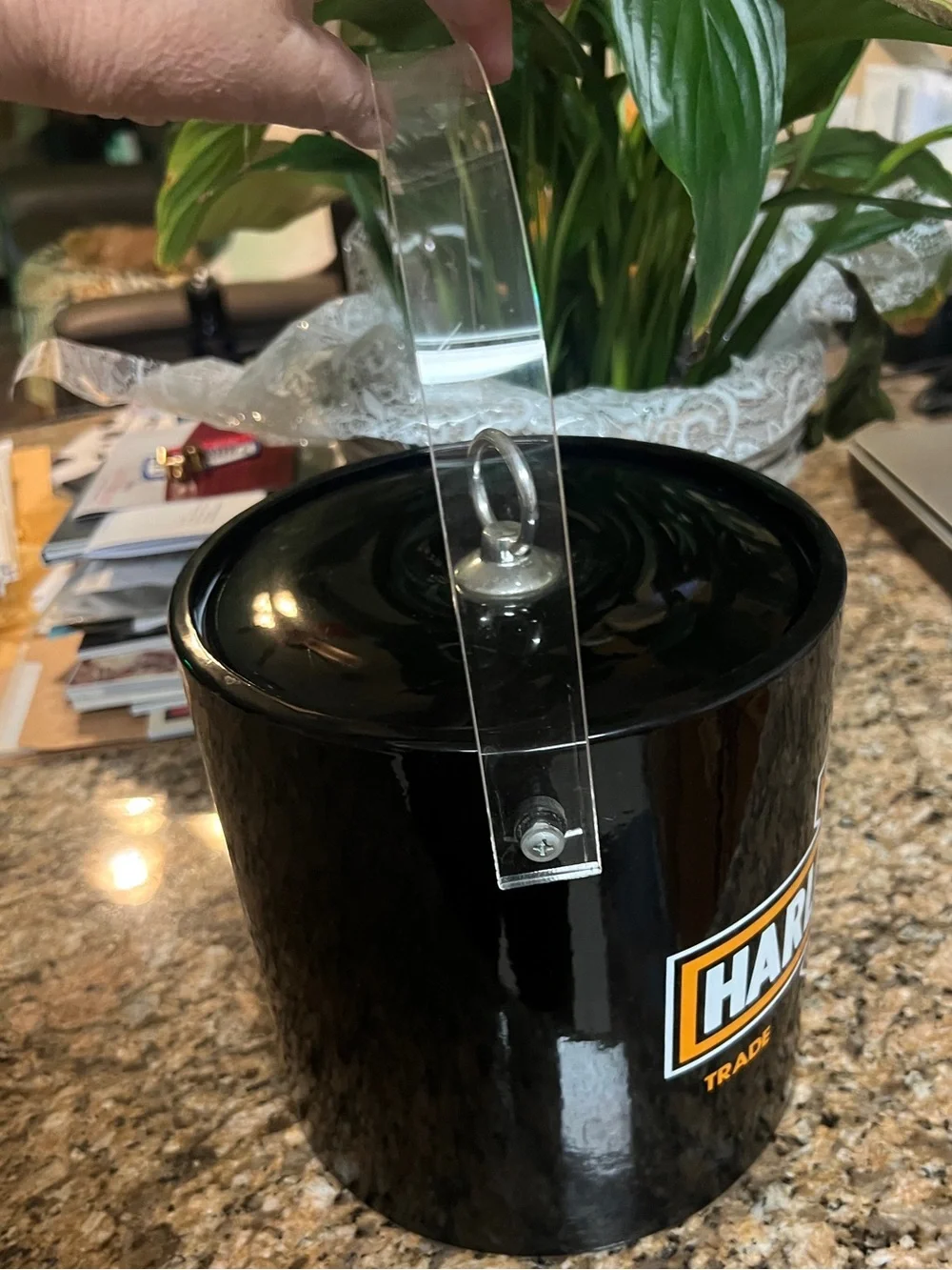 Vintage 1987 Harley Davidson 3qt ice bucket